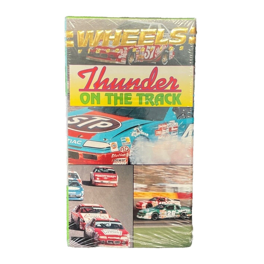 Wheels‎ Video Series Thunder on the Track Car Movie VHS, 1990